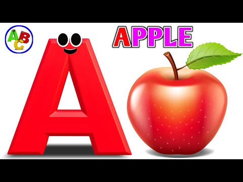 🎵 ABC Phonics Song | A to Z Letter Sounds | Learn Alphabets for Kids || A is For Apple a aa Apple 