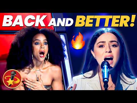 They RETURNED To The Voice Even BETTER Than BEFORE 😲