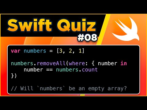 Swift Quiz #08 – Simultaneous Accesses to a Value thumbnail