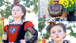 Queen of Hearts (Red Queen) | Halloween Hairstyles