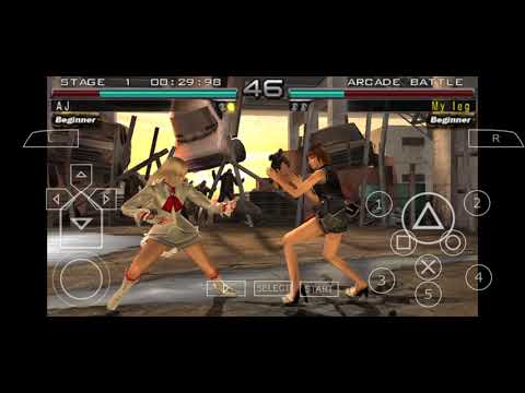 Tekken 5 |Firt 2 stage|with|Lili   .