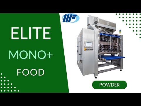 MF Elite C, new packaging machine in the world with continous motion for MONO+ sachets