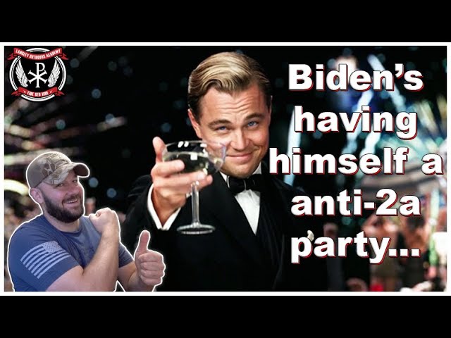 Biden’s got himself an anti-gun party scheduled… What could go wrong for the 2nd Amendment?…