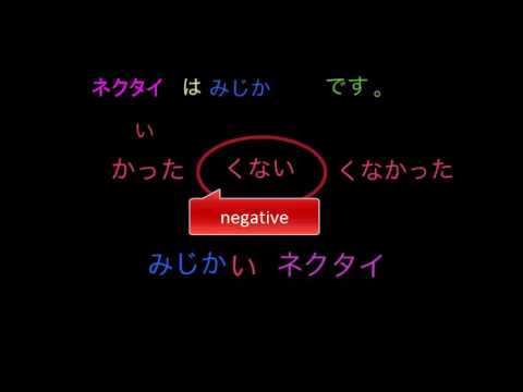 Unit 3 p19 i-adjectives conjugation