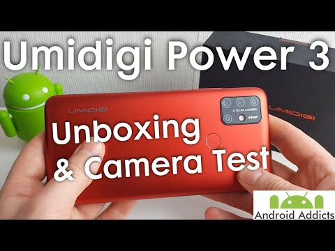 Umidigi Power 3 - 6150mAh Monster Battery - Unboxing 48MP Camera Test