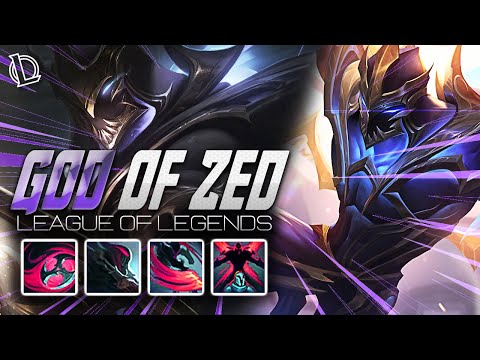 ZED MONTAGE - GOD OF ZED | Ez LoL Plays #529 [60 FPS]