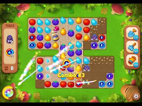 GardenScapes Level 11863 no boosters