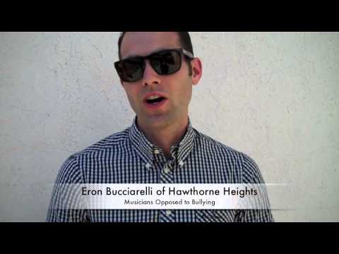 Eron Bucciarelli of Hawthorne Heights Tells About Being Bullied