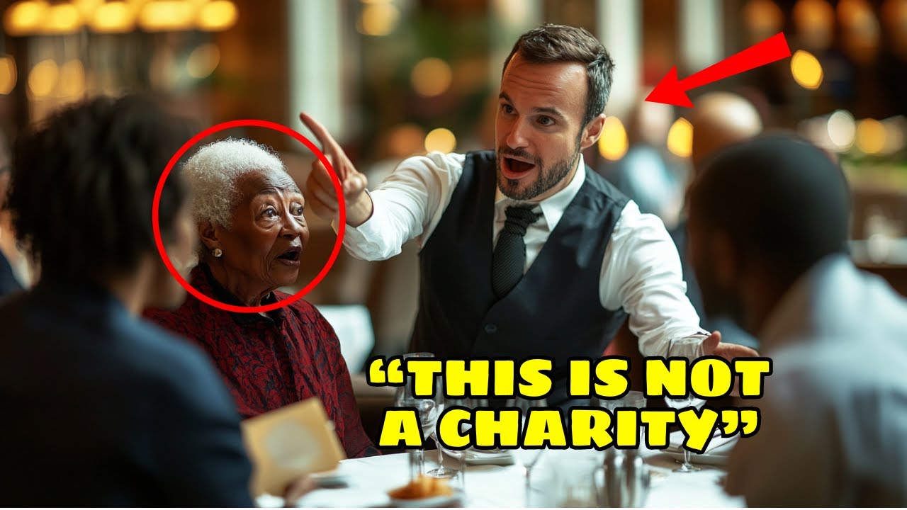 Boy Defends Old Black Couple Being Humiliated, Then a Millionaire Comes to Take Him Home...