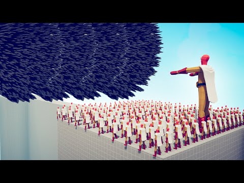 100x SAITAMA + GIANT vs EVERY GOD - TABS | Totally Accurate Battle Simulator 2023