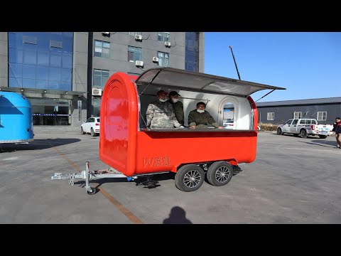 , title : 'Customized Mini Food Cart Catering Trailer food truck USA for Wedding and Special Events 2020'