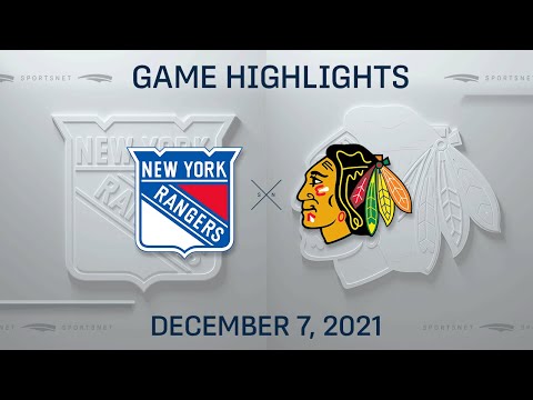 NHL Highlights | Rangers vs. Blackhawks - Dec. 7, 2021