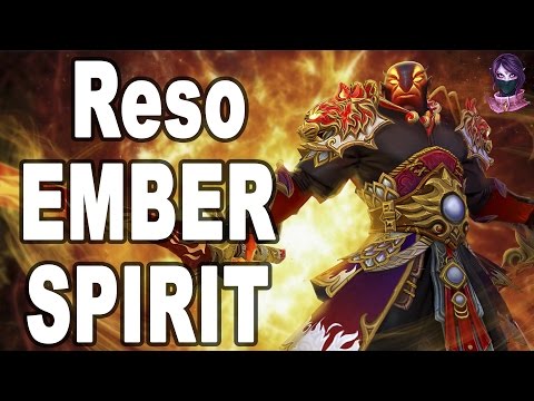 Resolut1on play Ember Spirit vs SumaiL Sand King"Guardian of the Flame!"
