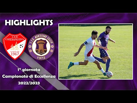 Chiesanuova-Montefano 1-0 | Highlights e interviste | 1° giornata | Eccellenza 22/23