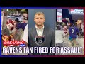 Crazy Ravens Fan Violently Assaulting 2 Washington Commanders Fan In Baltimore