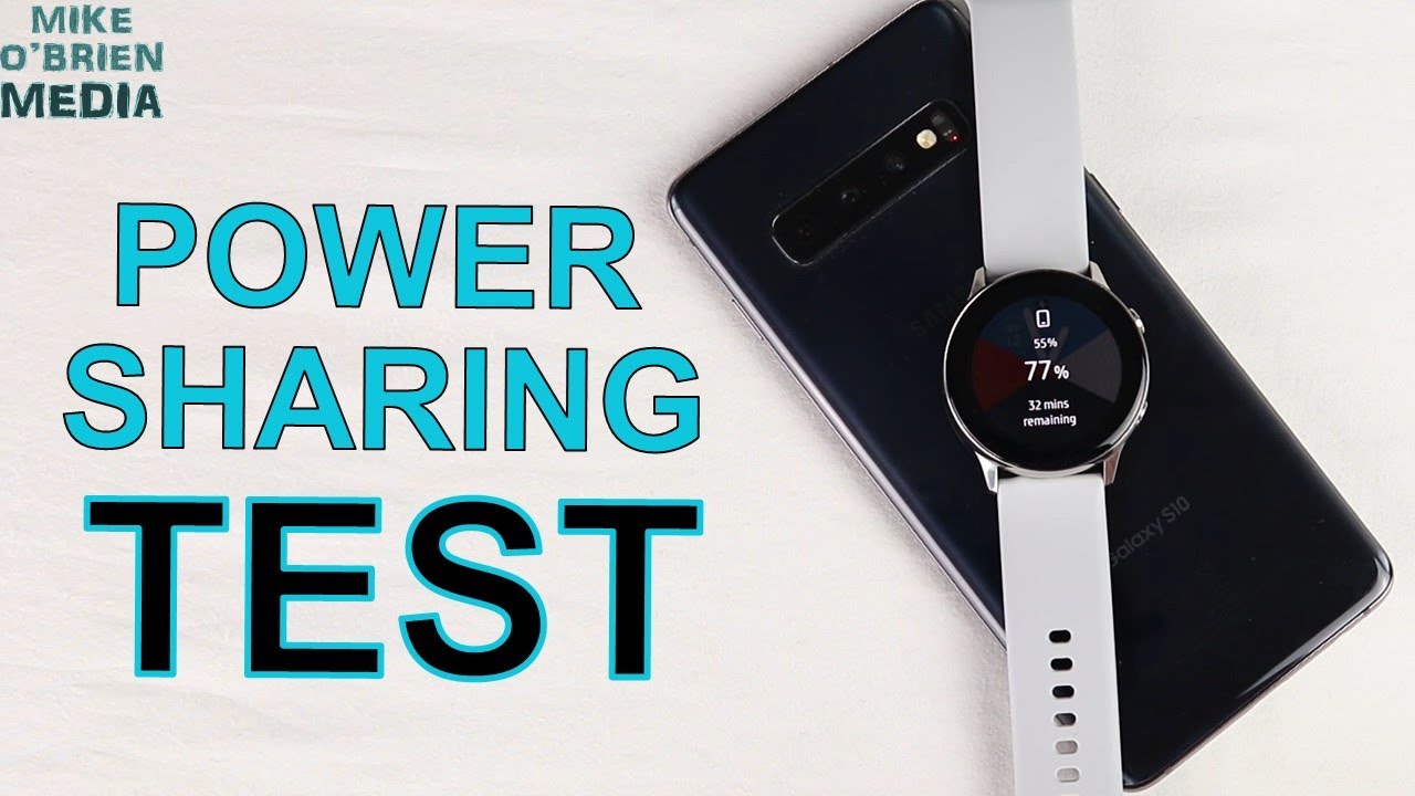POWER SHARE BATTERY DRAIN TEST [How Fast Can it Charge a watch/earbuds/phone?]