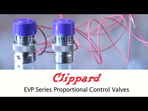 CLIPPARD EVP Electronic Proportional Valves