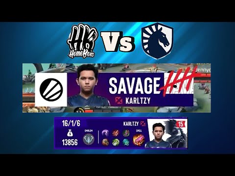 Unstoppable KarlTzy on Hayabusa | Team Liquid PH vs HomeBois Intense Battle!