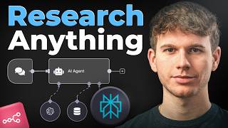 How to Build an AI Research Agent with Perplexity AI (n8n Tutorial)