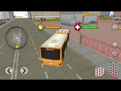 Modern City School Bus Simulator 2017 (by Game Star Sim Studios) Android Gameplay [HD]
