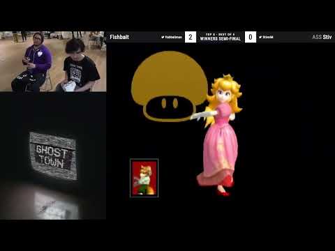 Ghost Town SSBM Winners Semi - Stiv vs. Fishbait