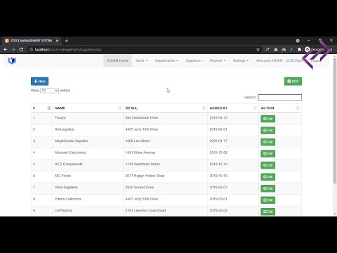 Stock Management System Project in PHP MySQL with Source Code - CodeAstro