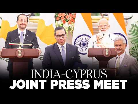 PM Modi, President Nikos Christodoulides of Cyprus attend joint press meet in New Delhi