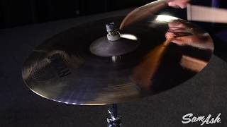 Video thumbnail for Sabian 21" AA Raw Bell Dry Ride Cymbal | Quicklook by Sam Ash Music