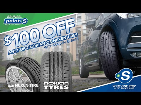 Bruneel Point S | $100 OFF a set of 4 Nokian or Nexen tires with mail-in rebate (30)
