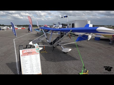 Aerolite 103 Ultralight Aircraft at Deland Sport Aviation Showcase 2018