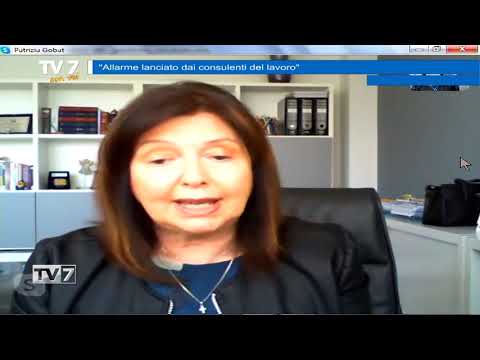 Tv7 con Voi del 17/4/2020 - Allarme lanciato dai consulenti del lavoro (3 di 3)