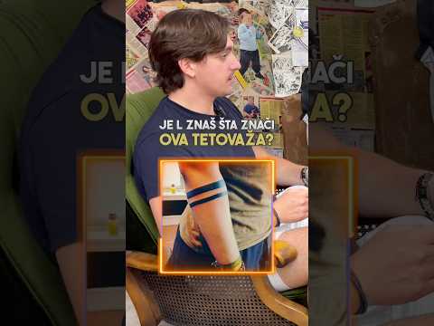 ŠTA PREDSTAVLJA OVA TETOVAŽA❓🖌️#tattoo #art #funny #viral #shorts #fyp #youtubeshorts