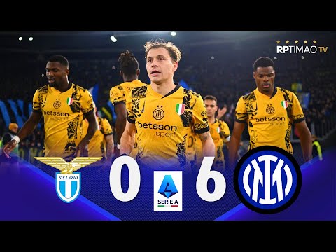 Lazio 0 x 6 Inter ● Serie A 2024/25 Extended Goals & Highlights ᴴᴰ