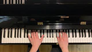 Practicing a Piano Line from &#39;Dinner &amp; A Movie&#39; by Phish