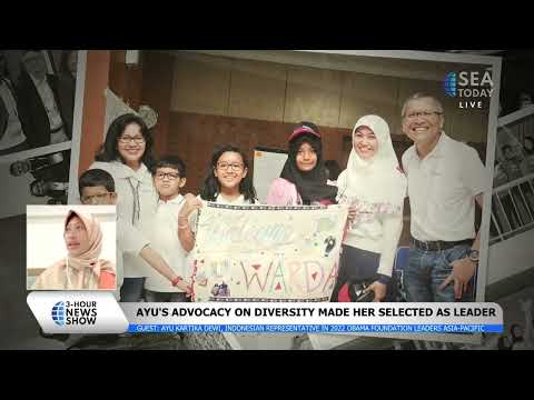 Talkshow With Ayu Kartika Dewi: Indonesian Youth Role in International Stage