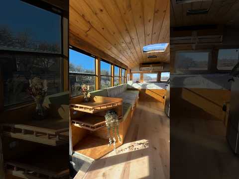 My bus build from start to finish #vanlife #skoolie #tinyhome #buslife #diy #vanconversion #build