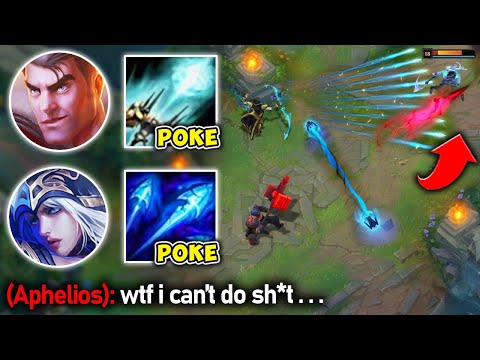 WE RAN THE "ARAM" POKE COMP AND DESTROYED EVERYTHING! - League of Legends