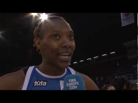 Postgame Rivas v Ros Casares Final Game EuroLeague Women F8