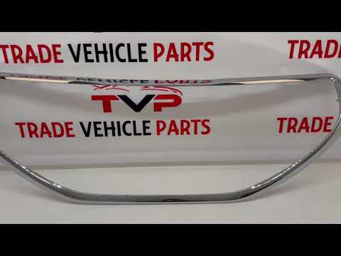 Fits Peugeot 208 2012-2015 Front Grille Frame Moulding Chrome 3/5Dr video