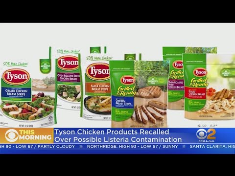 Tyson Recalls Chicken Products Due To Possible...