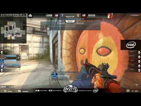 IBP Invite Spring CS:GO 2017 - Cloud9 vs Selfless - Map 1 - Round of 8