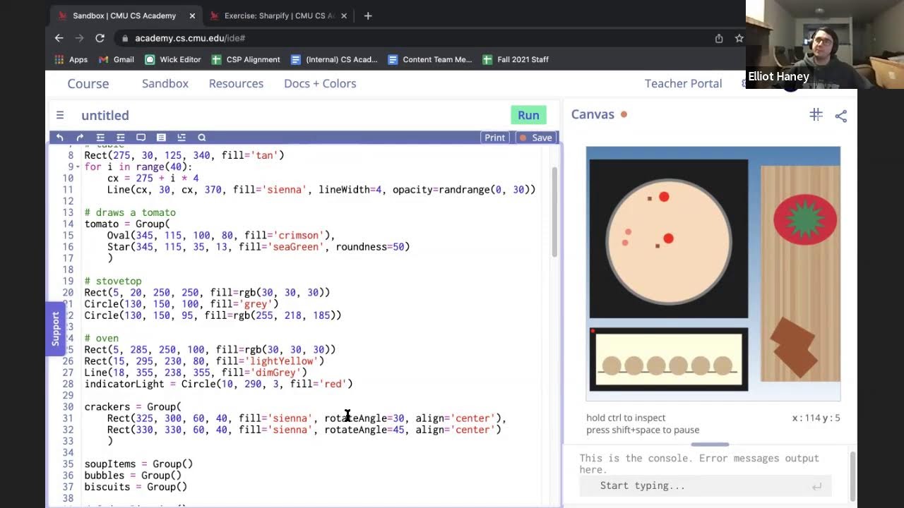 CSEdWeek 2021 - Live Coding Creating an Exercise