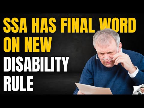 New SSA Rule Reasoning From Feds