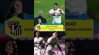 GOL DO SÃO PAULO | Luciano marca o segundo contra o Santos! | San-São 2026 | Voz do Esporte