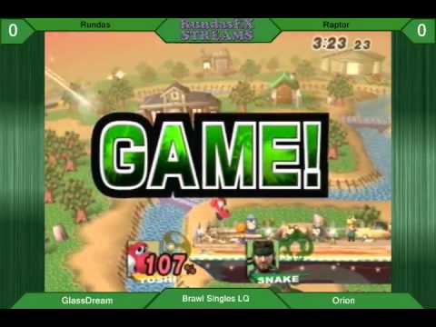 Clash Before Apex: SSBB Singles LQ: Rundas (snake) vs Raptor (yoshi)