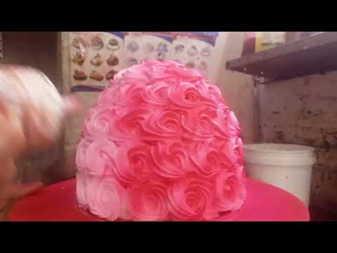 1Kg Doll 🪆 pineapple Cake 🎂 Bakery  YouTube subscribe 🙏 video #Muntasir CakeMaster#