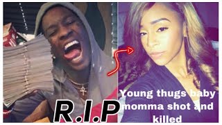 Young Thugs Baby mother shot and killed outside a bowling alley in ATL.