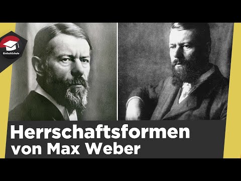 Forms of rule according to Max Weber simply explained - 3 types of legitimate rule Max Weber expl...