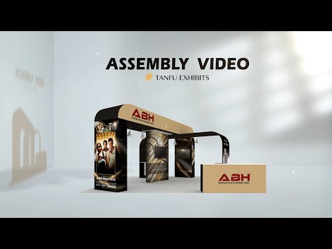 Getting Start: Aluminum Exhibition Booth -Full -Ankit Assembly video 01
