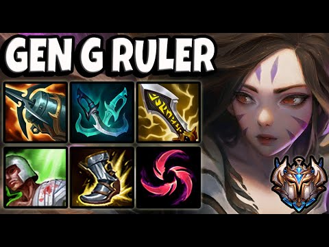 Kaisa vs Tristana ADC [ Gen G Ruler ] Korea Challenger Patch 11.11 ✅